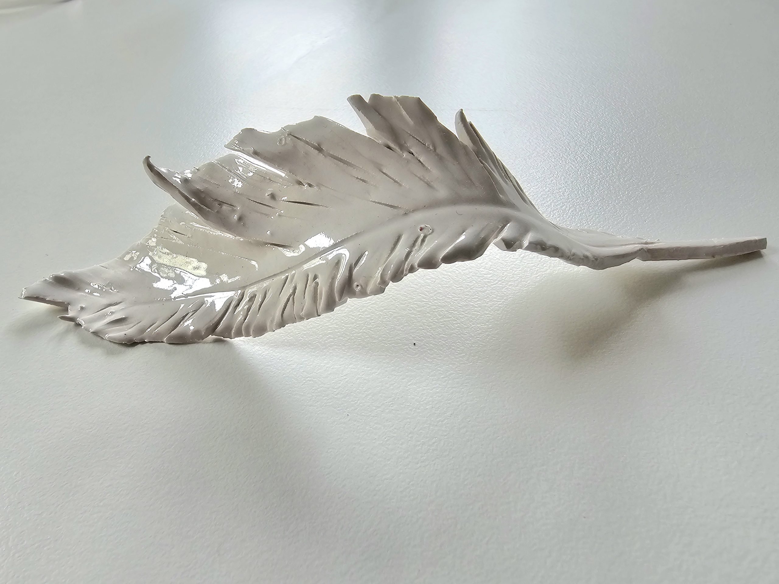 Ceramic Feather