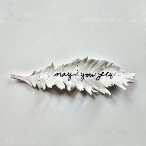 Ceramic Feather