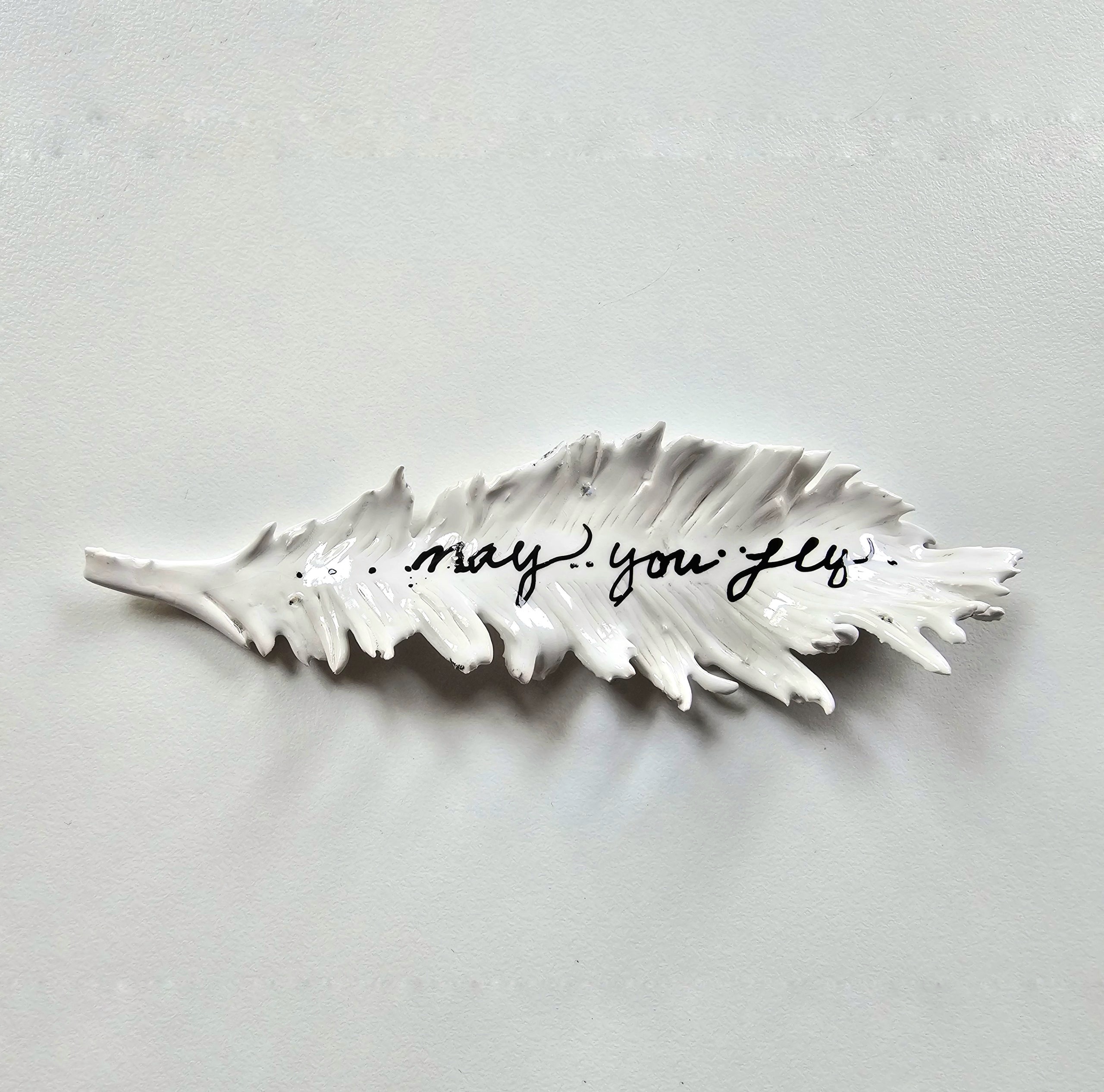 Ceramic Feather