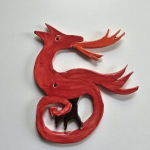 Welsh Dragon Ceramic