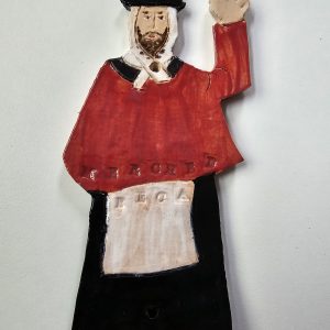 Welsh Merched Beca Ceramic