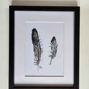 Ceramic Feathers