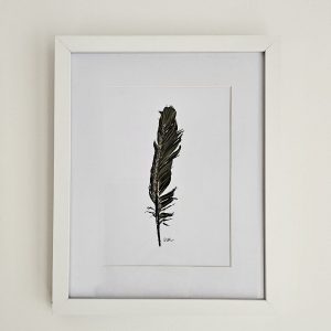 Feather Monoprint