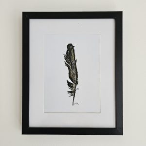 Feather Monoprint
