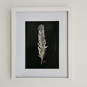 Feather Monoprint